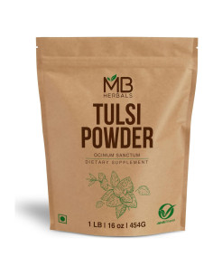 Polvo de Tulsi Orgánico MB Herbals 454g - Té Saborizado