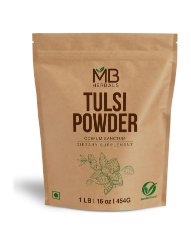 Polvo de Tulsi Orgánico MB Herbals 454g - Té Saborizado