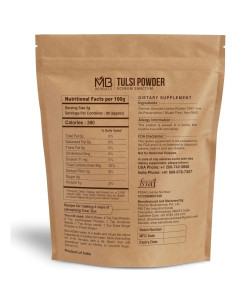 Polvo de Tulsi Orgánico MB Herbals 454g - Té Saborizado 2