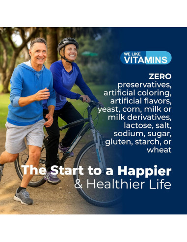 Suplemento de Berberina HCL Nos Gustan las Vitaminas 1200mg - 60 Cápsulas Vegetarianas