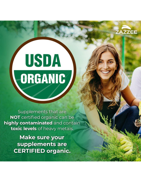 Extracto de Hoja de Alcachofa y Diente de León Zazzee 60 cápsulas