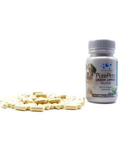 Cápsulas de Mejillón de Labio Verde PurePets 200mg x 120 2