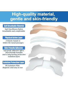 Tiras Nasales Tan Breath Better 60 Piezas Anti Ronquidos 2