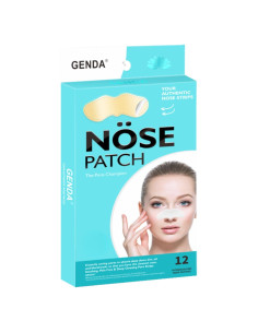Tiras Nasales GENDA para Puntos Negros - 12 Parches