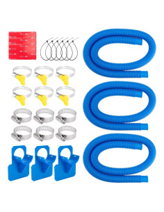 Kit de Mangueras de Piscina RSYEKU 1.25" x 149.86 cm con Abrazaderas