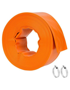 Manguera de Retrolavado LINEX 15.24m PVC Alta Resistencia Naranja