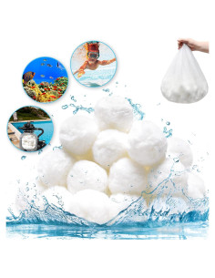 Bolas de Filtro para Piscina Naisidas 0.70 kg Reutilizables