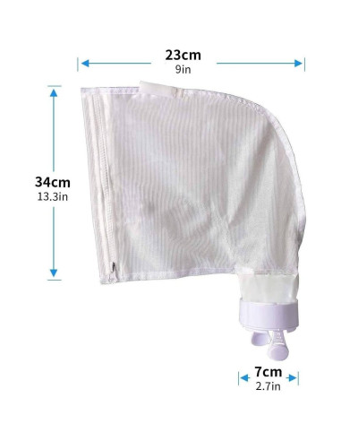 Bolsa de Limpieza de Malla Nylon Polaris 280 480 - Paquete de 2