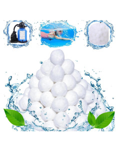 Bolas de Filtro para Piscina KSKVSJ 0.70 kg Reutilizables