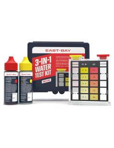 Kit de Prueba de Agua 3-en-1 East Bay para Piscinas y Spas