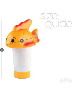 Dispensador de Cloro Flotante Milliard Pez Dorado - Ajustable 2