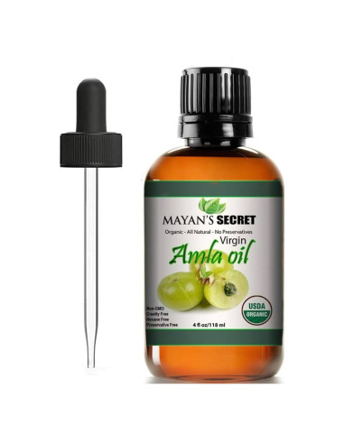 Aceite de Amla Puro Secreto Maya 118ml Orgánico Prensado en Frío