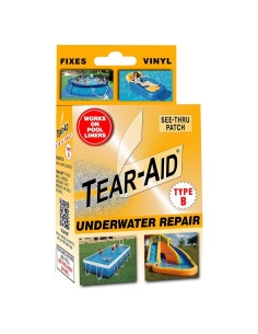 Kit de Reparación Subacuática TEAR-AID para Vinilo - 5 Piezas