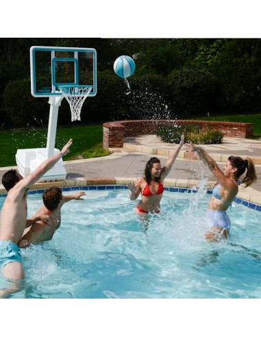 Aro de Baloncesto Dunn-Rite RIM150 45.72 cm Acero Inoxidable Azul