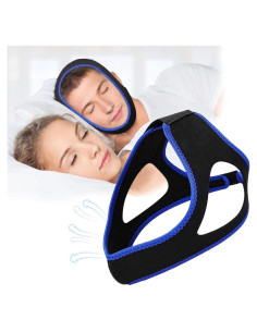 Correa Anti Ronquidos Sviiolnnr para Dormir - Transpirable y Ajustable
