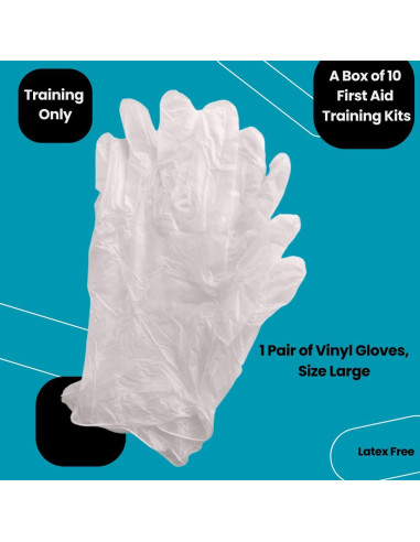 Caja de 10 Kits de Entrenamiento Primeros Auxilios MCR