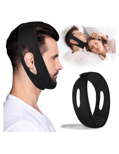 Correa de mentón anti ronquidos LUNIA - Ajustable 67cm