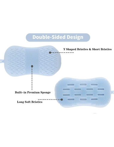 Set de 2 Esponjas Exfoliantes de Silicona Serenity Select