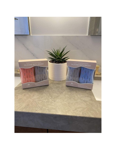 Set de 2 Esponjas Exfoliantes de Silicona Serenity Select