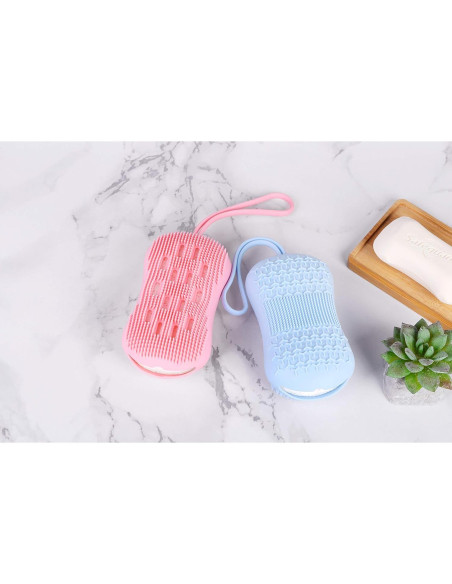 Set de 2 Esponjas Exfoliantes de Silicona Serenity Select