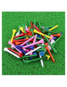Tees de Golf de Madera Crestgolf 5.4 cm 100pcs
