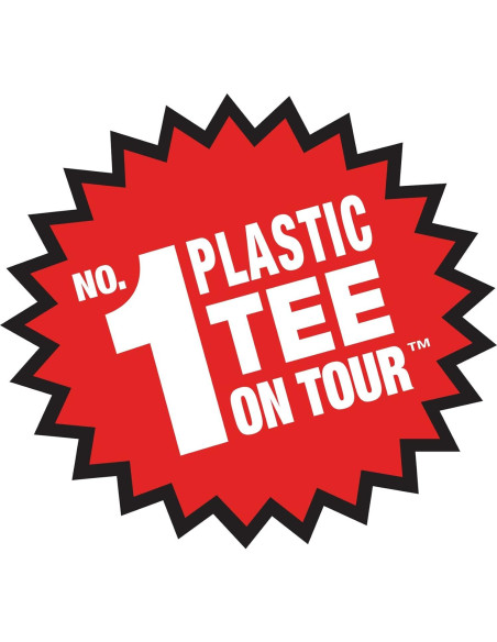 Tee de Golf Pride Performance Plástico Estrellas y Rayas 6.99 cm 100 Unidades