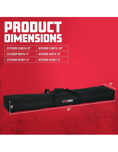Bolsa de Transporte Gator Cases para Soportes de Altavoz 127 cm