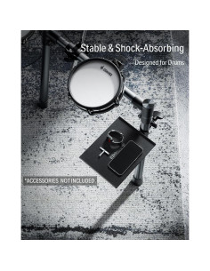 Mesa de Percusión Donner EC7495 con Soporte de Micrófono 2