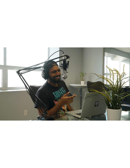 Micrófono de condensador Rockville RCM03, cardioide, 30Hz-20kHz