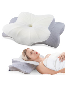 Almohada Cervical DONAMA Espuma Viscoelástica 63x38 cm