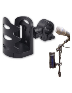 Soporte de Taza BRBASAP Ajustable para Micrófono y Bebidas