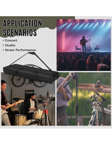 Bolsa de Transporte para Soportes de Altavoz y Micrófono 101.6x24x11cm - Tela Oxford 1680D