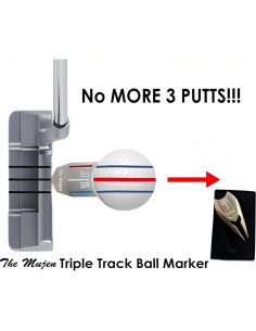 Marcador de Pelota de Golf The Mujen con Herramienta de Divot 2