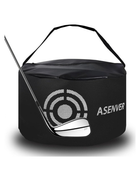 Bolsa de Impacto de Golf ASENVER JYDJB-H Negra Portátil