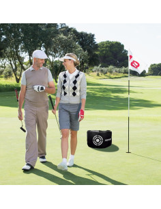 Bolsa de Impacto de Golf ASENVER JYDJB-H Negra Portátil 2