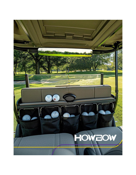 Espejo Retrovisor Trasero HOWBOW para Carrito de Golf 41.91 cm