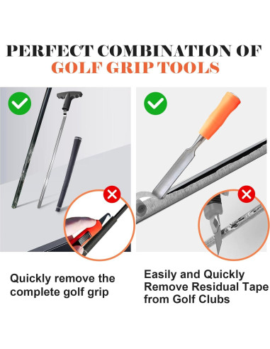 Herramienta de Remoción de Grip de Golf THE GOLFER STORE 28 cm