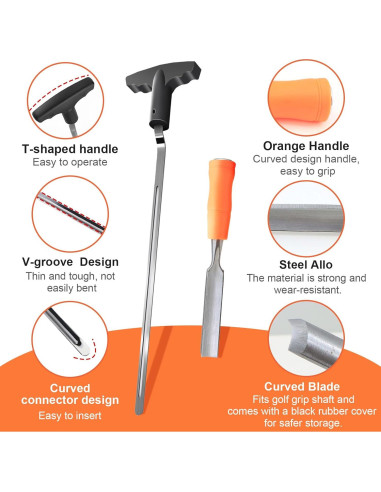 Herramienta de Remoción de Grip de Golf THE GOLFER STORE 28 cm