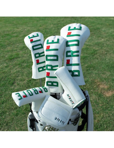 Cubierta de Cabeza de Golf Aliennana Cuero Premium Bordado