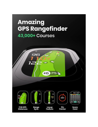 Medidor de Distancia Láser MiLESEEY GenePro G1 Golf 600m