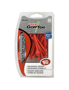 Tees de Golf Pride 30 Contenido Naranja 8.26 cm Plástico