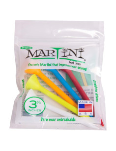 Tees de Golf ProActive Sports Martini 8.26 cm Pack 5 Colores