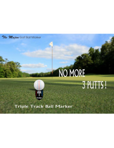 Marcador de Pelota de Golf The Mujen con Herramienta de Divot 2