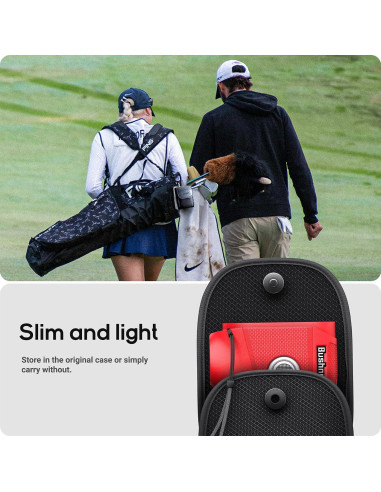 Funda de Silicona TUSITA para Medidor Bushnell TOUR V6 - Rojo