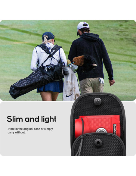 Funda de Silicona TUSITA para Medidor Bushnell TOUR V6 - Rojo