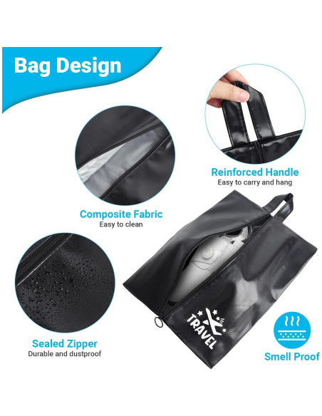 Bolsa para Botas KOSMCCO a Prueba de Olores 35.1x22.6cm