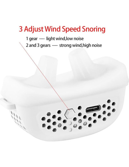 Dispositivo Anti-Ronquidos Inteligente Meetcare con Correa