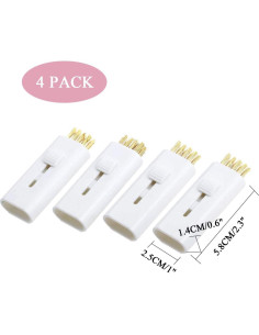 4 Cepillos de Limpieza de Golf Gzingen Doble Cara Pocket 2