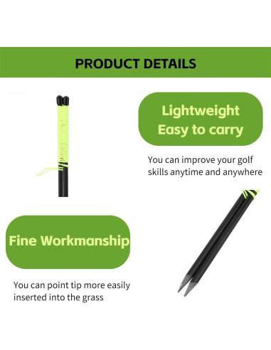 Herramienta de Alineación de Golf Drfeify con Cuerda 3m