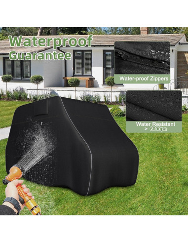 Cubierta para Carro de Golf Zenicham 2/4 Pasajeros Impermeable